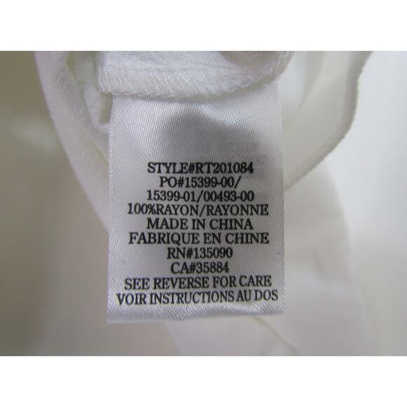 Rag Poets Cream Top Womens sz XS Minimalist Neutral Boho Cottagecore - Picture 6 of 7